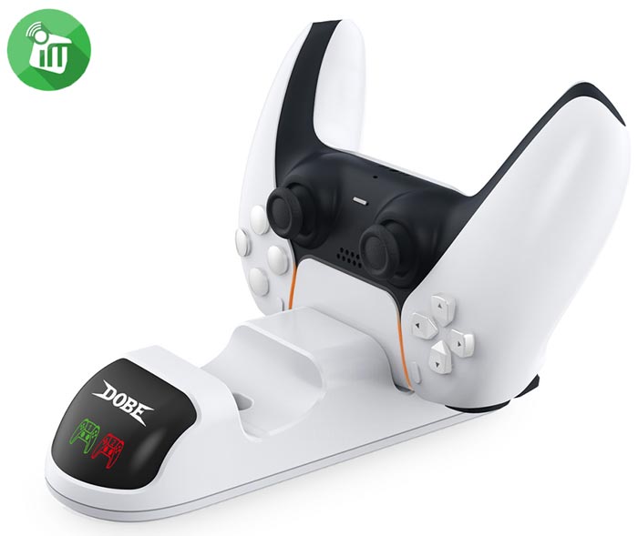 DOBE Dual Charging Dock For PS5 DualSense Controller