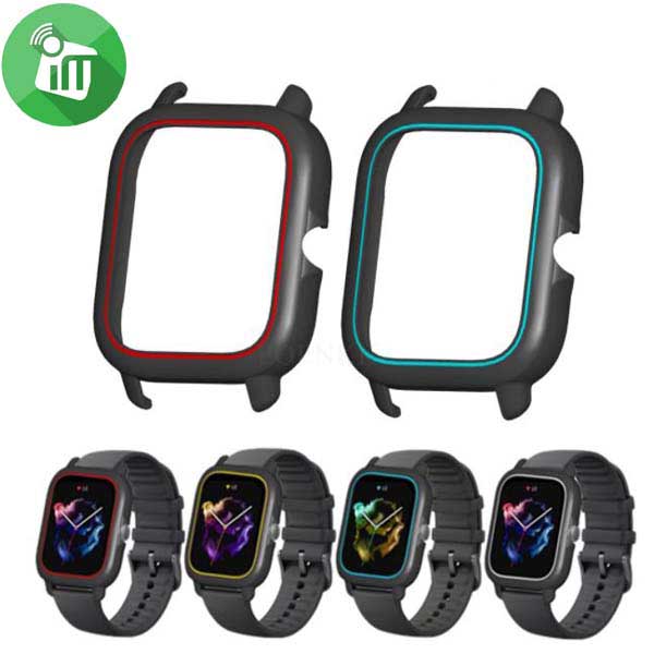 Fashion Double Colorful PC Hard Protector for Amazfit GTS 3