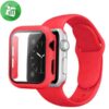 Sport Silicone Watch Strap + Case Bundle For iWatch (40mm)