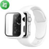 Sport Silicone Watch Strap + Case Bundle For iWatch (40mm)