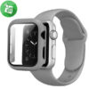 Sport Silicone Watch Strap + Case Bundle For iWatch (40mm)