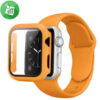 Sport Silicone Watch Strap + Case Bundle For iWatch (40mm)
