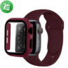 Sport Silicone Watch Strap + Case Bundle For iWatch (40mm)