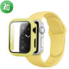 Sport Silicone Watch Strap + Case Bundle For iWatch (40mm)