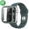 Sport Silicone Watch Strap + Case Bundle For iWatch (40mm)