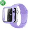 Sport Silicone Watch Strap + Case Bundle For iWatch (40mm)