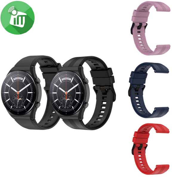 Universal Silicone Strap Band 22mm