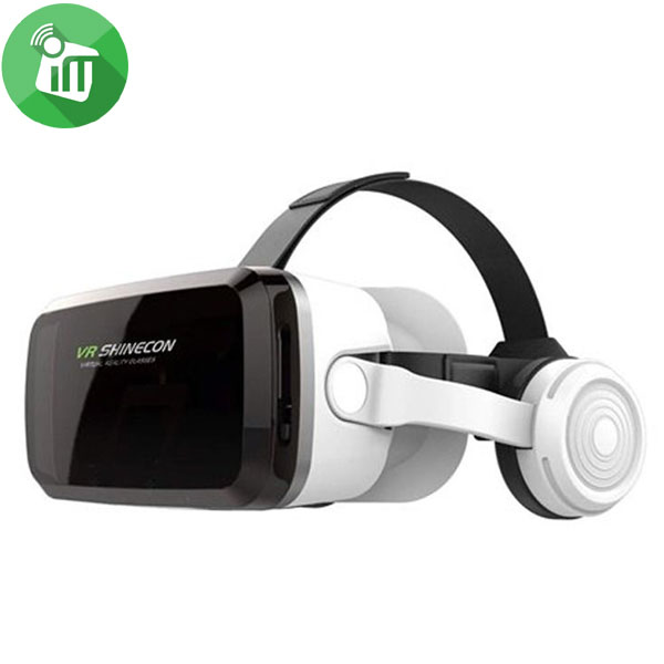 VR SHINECON G04BS Wireless 3D VR Glasses with Headset