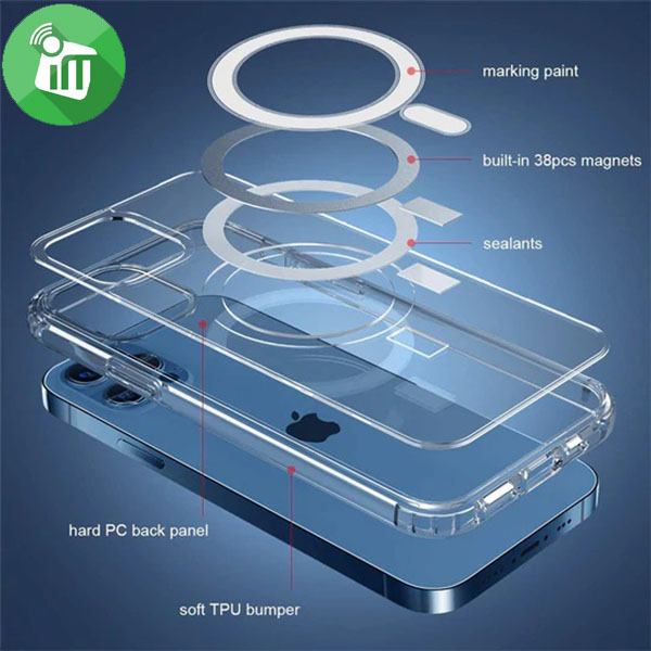 Xundd Crystal MagSafe Series Case For iPhone 13 Pro Max