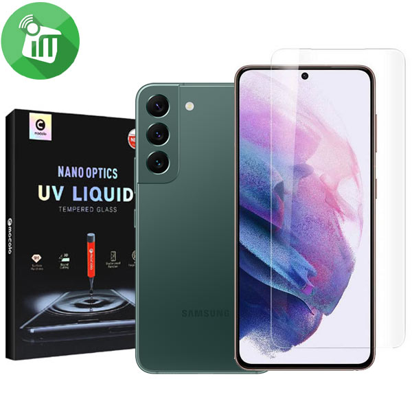 mocolo UV Nano Optics Tempered Curved Glass Screen Protector For Samsung Galaxy S22 Plus