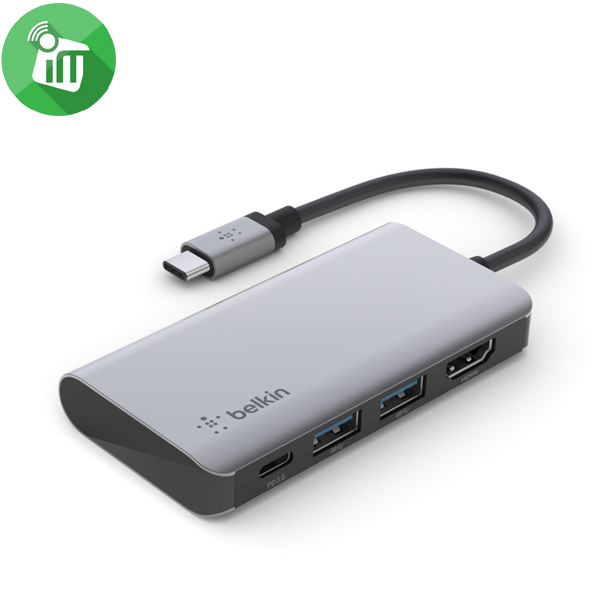 Belkin USB-C 4-in-1 Multiport Adapter