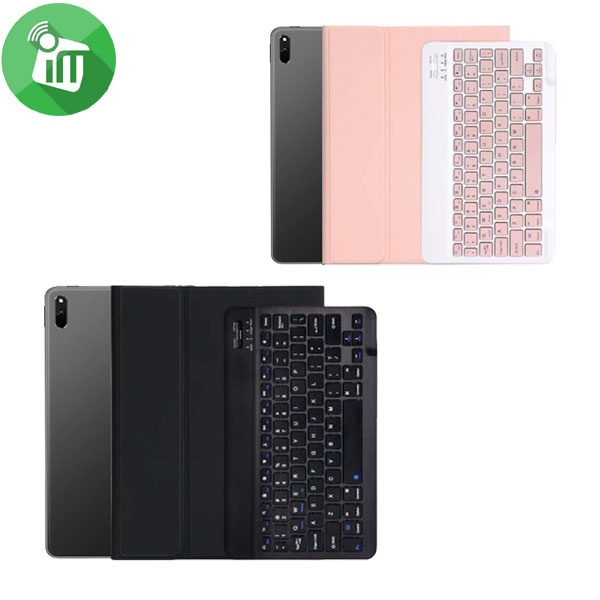 HK-M7-11D Smart Bluetooth 3.0 Keyboard Leather Case With backlit For Huawei MatePad 11 (2021)