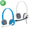 Logitech H150 Stereo Wired Dual plug Headset with Noise-Cancelling