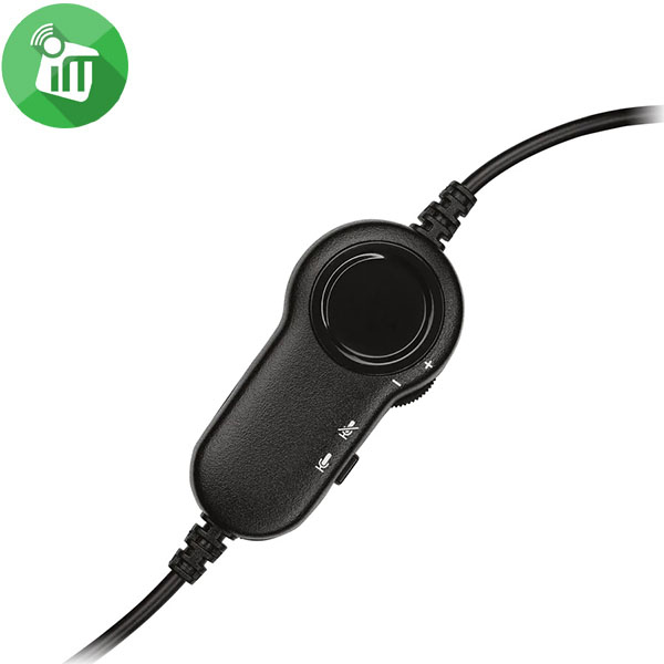 Logitech H151 Stereo Wired 3.5mm Headset with Noise-Cancelling