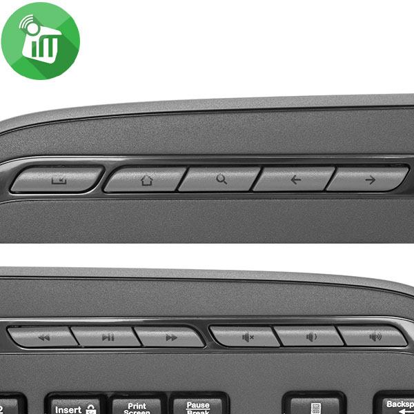 Logitech MK330 Wireless Keyboard-AR and Mouse Combo