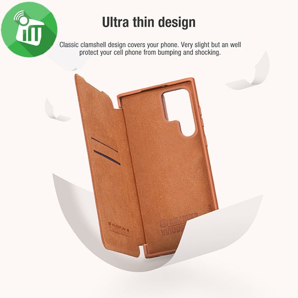 Nillkin Qin Pro Series Leather Case Samsung Galaxy S22 Ultra