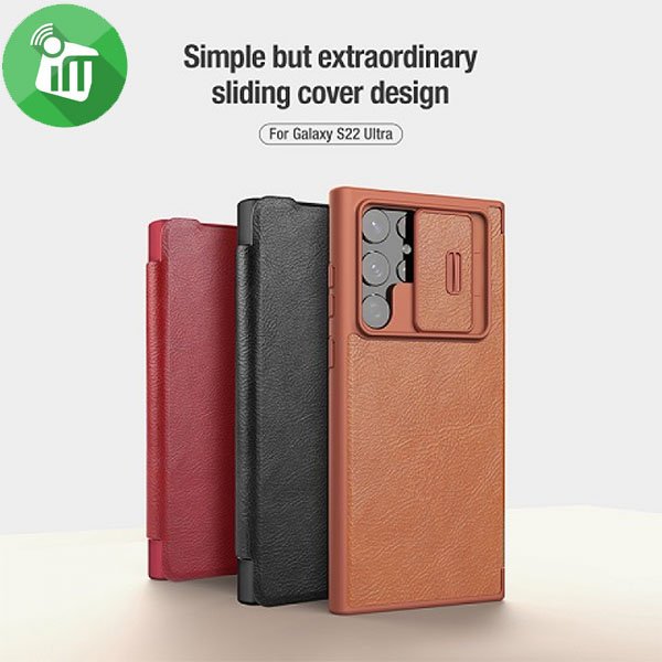 Nillkin Qin Pro Series Leather Case Samsung Galaxy S22 Ultra