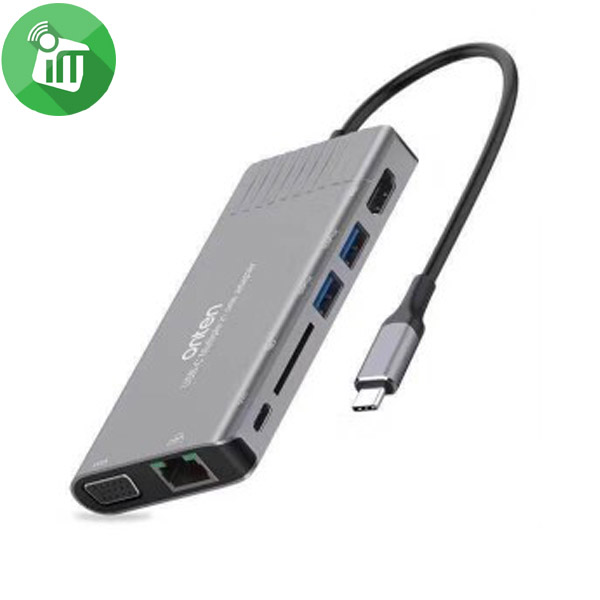 Onten 95117 8 IN 1 Type-C Multifunctional Dock Station