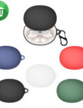 Pod Pocket Silicone Cover For Anker Soundcore Liberty 3 Pro with Keychain