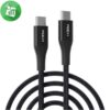 Rock R13 5A 100W Type-C To Type-C PD Fast Charing Cable (2m)