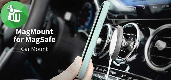 Switcheasy MagMount Car Vent Mount For MagSafe Charger