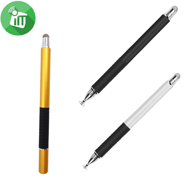 Universal 2in1 Stylus Pen Fibre and disk Tip Touch Screen