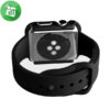 APPLE WATCH CASE 40mm Premium machined anodized aluminum exterior. APPLE WATCH PROTECTION Soft rubber lining; Metal does not touch your Apple Watch. APPLE WATCH ACCESSORIES Works with all 40mm Apple Watch collections and wristbands for Series 4, 5 and 6. 40mm APPLE WATCH CASE Protects the edges of Apple Watch from scratches, does not come with wristband.