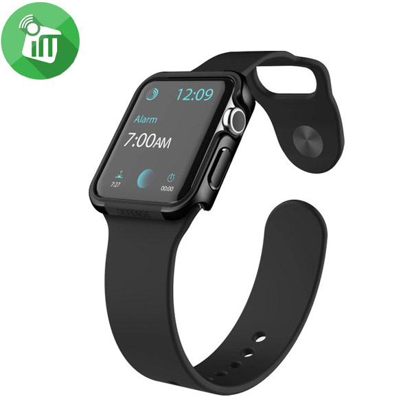 APPLE WATCH CASE 40mm Premium machined anodized aluminum exterior. APPLE WATCH PROTECTION Soft rubber lining; Metal does not touch your Apple Watch. APPLE WATCH ACCESSORIES Works with all 40mm Apple Watch collections and wristbands for Series 4, 5 and 6. 40mm APPLE WATCH CASE Protects the edges of Apple Watch from scratches, does not come with wristband.