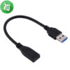 Type-C Female To USB 3.0 Male Adapter Cable (0.2m)