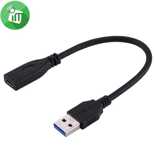 Type-C Female To USB 3.0 Male Adapter Cable (0.2m)