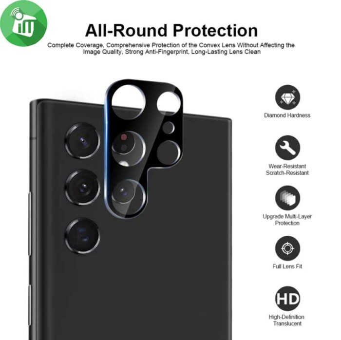 kuzoom Lens Tempered Glass Protector Film for samsung galaxy S22 Ultra