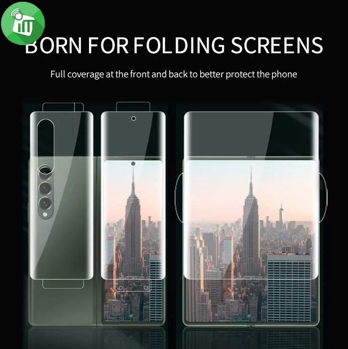 BESTSUIT 3in1 Nano Shape Memory Full Body Film Protection Screen Protector for samsung galaxy z fold