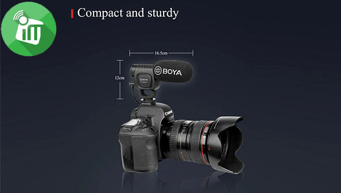 Boya BY-BM3011 Compact Shotgun Microphone