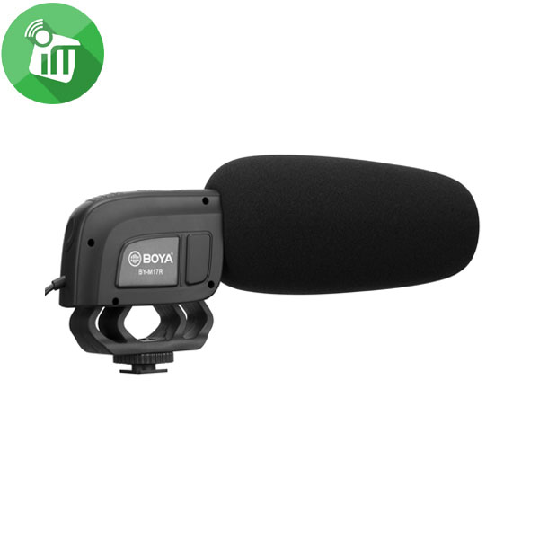 Boya BY-M17R On-Camera Condenser Shotgun Microphone