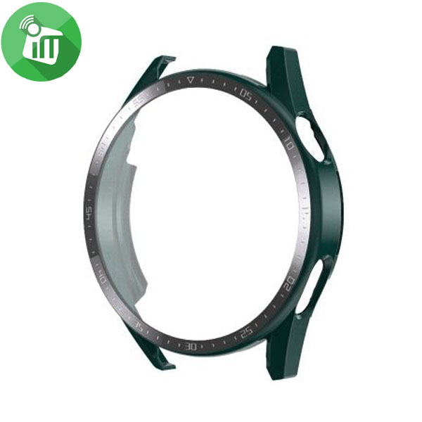 Fashion Bezel Ring Full Case PC Hard Protector for Huawei Watch GT3 (46mm) - Image 3