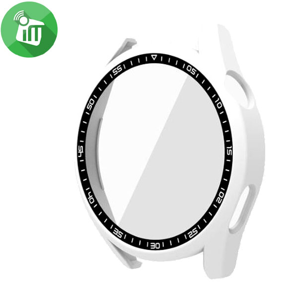 Fashion Bezel Ring Full Case PC Hard Protector for Huawei Watch GT3 (46mm) - Image 8