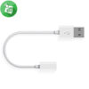 Huawei freelace Charging Cable (20cm) Orginal (Unpacked) USB Charging Cable, Charger Adapter Cord Replacement USB to Type C Female for Huawei Freelace Suitable for Honor Xsport White