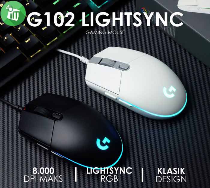 Logitech G102 LIGHTSYNC Gaming Mouse