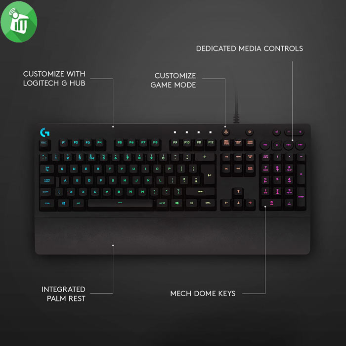 Logitech Prodigy G213 Gaming Keyboard