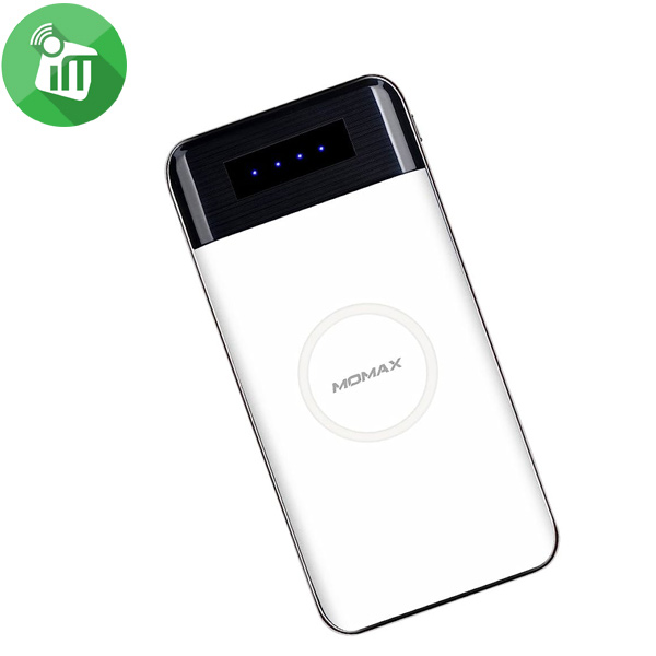MOMAX iPower AIR Power Bank With Wireless Charging