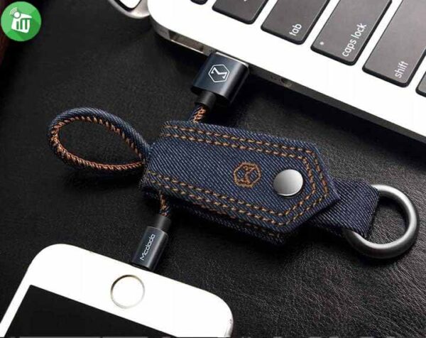 Mcdodo CA-0740 Premium Lightning Cable With Keychain (15cm)