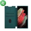 Nillkin Qin Pro Plain Leather + Cloth case for Samsung Galaxy S22 Ultra