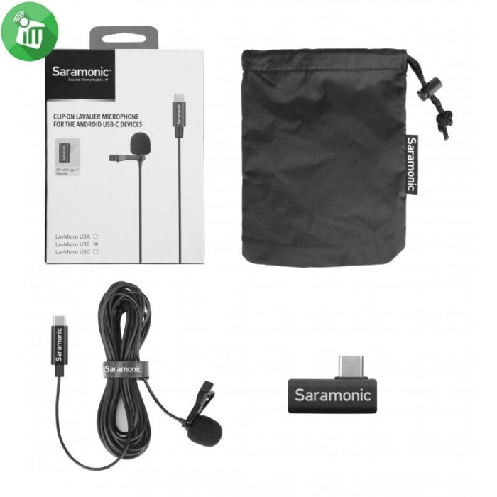 Saramonic LavMicro U3AU3B Lavalier Microphone kit