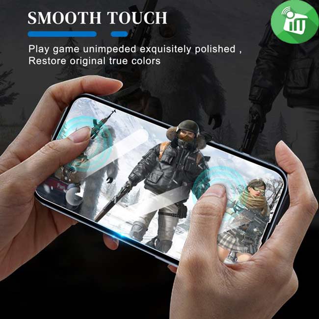 mocolo Glass Panels Premium Tempered Screen Protector For iPhone 13 Pro Max