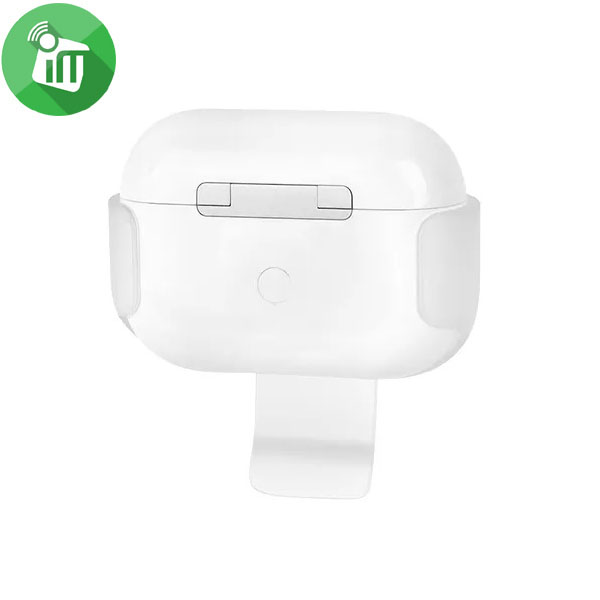 COTEetCI CS8141 PC Pods Case With Clip For AirPods Pro