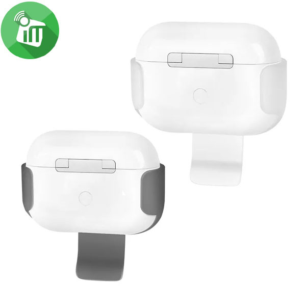COTEetCI CS8141 PC Pods Case With Clip For AirPods Pro