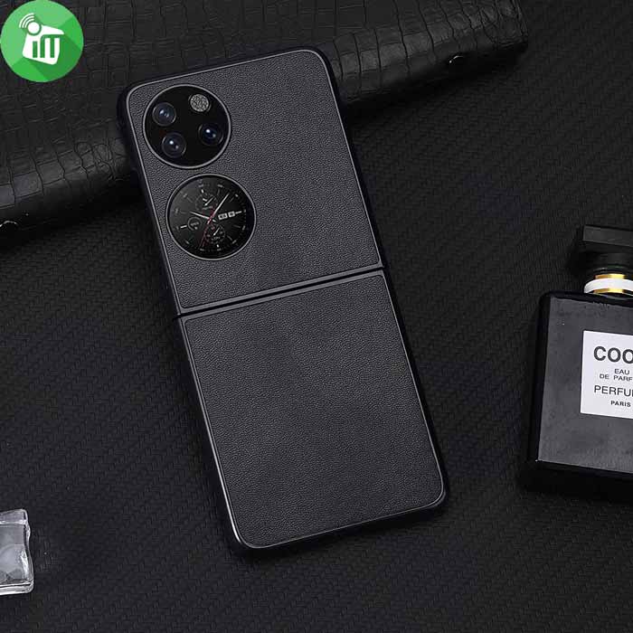 DfansDesign LEATHER Series Hard Case For HUAWEI P50 POCKET