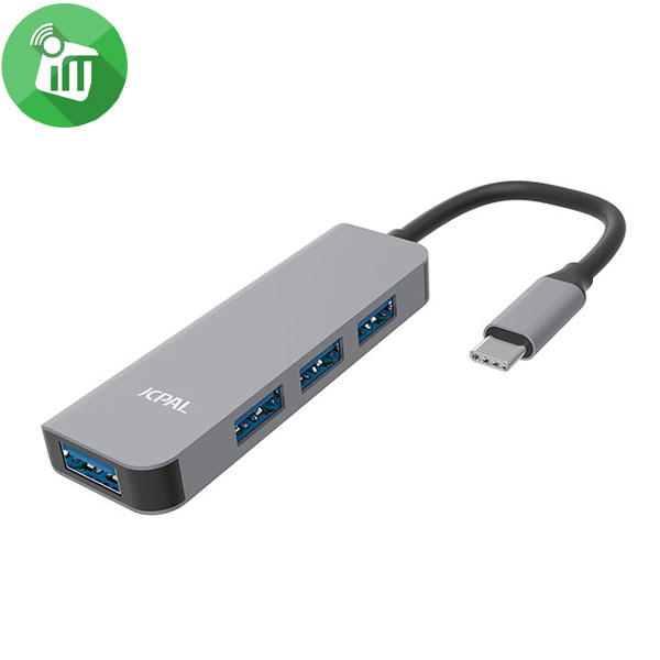 JCPAL LINX Ultra USB-C to 4-Port USB 3.0 Hub
