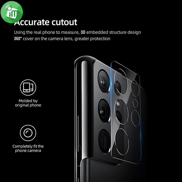 Nillkin 2 PCS InvisiFilm AR Glass Camera Protective Glass Samsung Galaxy S21 Ultra