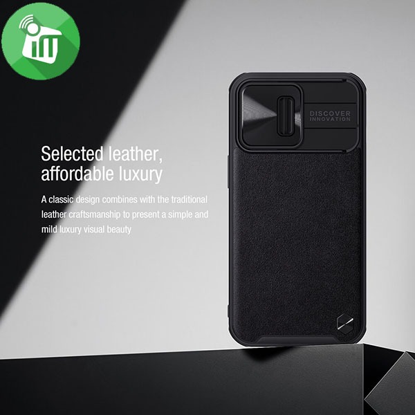 Nillkin CamShield Leather Case For iPhone 13 Pro Max